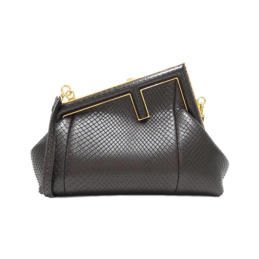 Fendi Small Bag Python Ebano Handbag - image 1